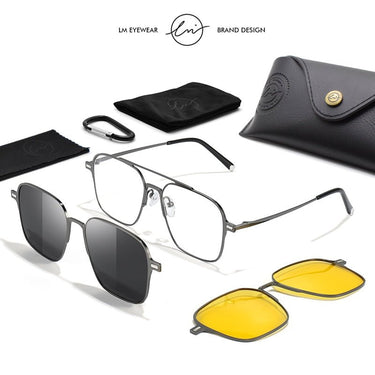Polarized Magnet Clips Sunglasses - LightsBetter